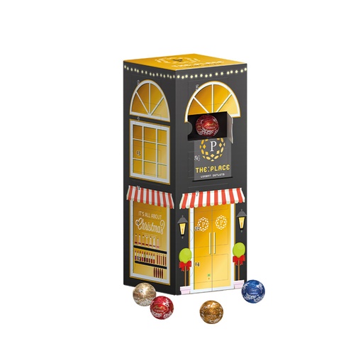[1085] Mini-Kugeln Tower Adventskalender Lindt