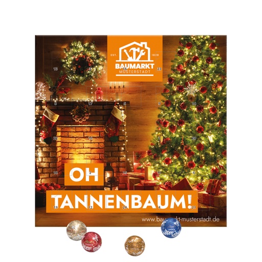 [1087] Mini Kugeln Adventskalender