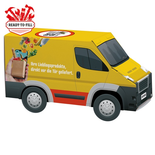 [1297-TRANSPORTER-RTF] 3D-Präsent Transporter, zum Selbstbefüllen