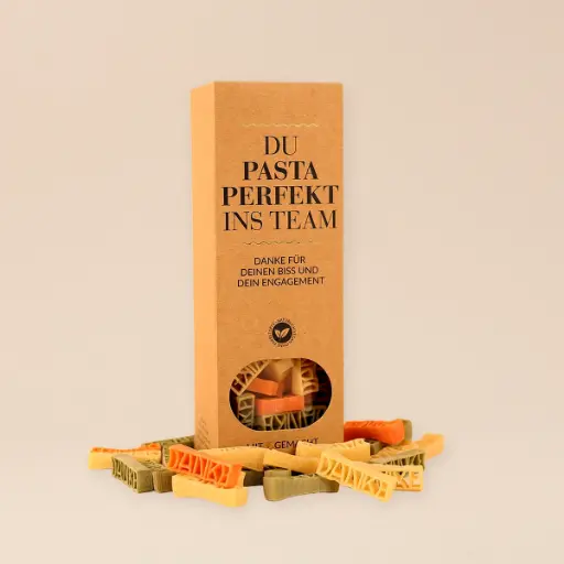 [WP13584] Danke-Pasta "Du Pasta perfekt ins Team"