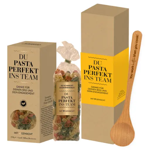 [WP13586] Geschenkset "Du Pasta perfekt ins Team!"