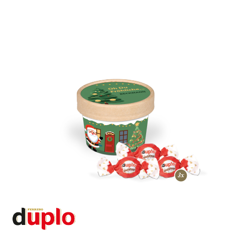 [95582] Christmas Paperbox mit duplo Knusperlen 