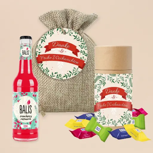 [WP13604] Weihnachts-Set "Frohe Weihnachten"